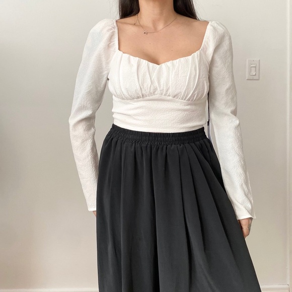 ASTR the label long sleeve bustier top - Picture 1 of 4